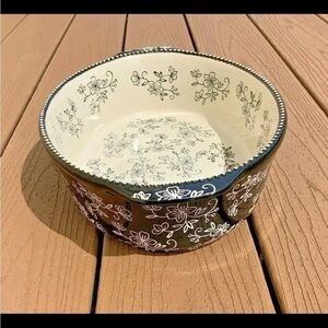 Floral Ceramic Bowl
